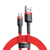 USB-A to USB-C Baseus Cafule 3A cable - red 1 m 