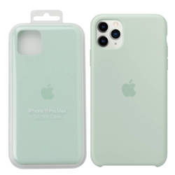 Apple iPhone 11 Pro Max silicone case MXM92ZM/A - celadon (Beryl)