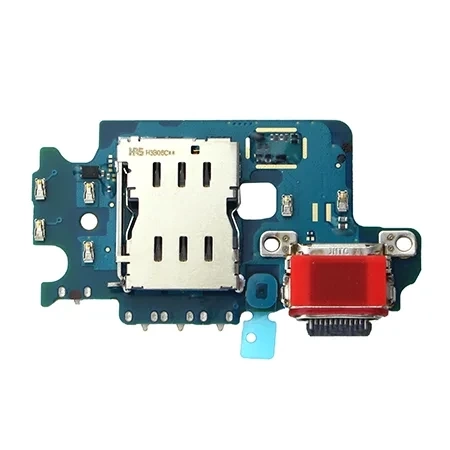 USB-C charging connector board + microphone + SIM card reader for Samsung Galaxy S24