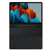 Etui z klawiaturą do Samsung Galaxy Tab S7/ Tab S8  Book Cover Keyboard Slim (układ hiszpański) - czarne