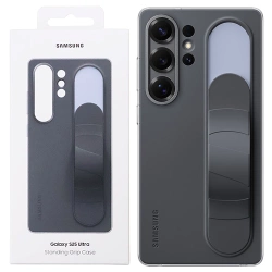 Etui na telefon Samsung Galaxy S25 Ultra Standing Grip Case - grafitowe (Black)