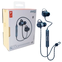 Słuchawki Bluetooth AKG N200 - niebieskie [OUTLET]