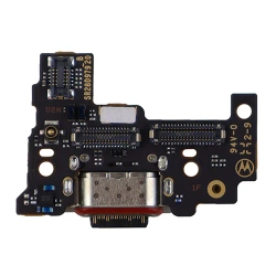 Board with USB-C charging connector and microphone for Motorola Edge 50 Ultra