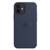 Etui silikonowe do Apple iPhone 12/ 12 Pro - granatowe (Deep Navy)