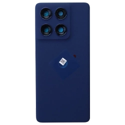 Battery flap for Motorola Edge 60 original - blue (Gibraltar Sea)