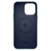 Silicone case for Apple iPhone 14 Pro Max Spigen Silicone Fit MagSafe - navy blue (Navy Blue)