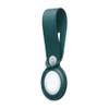 Apple AirTag Leather Loop locator strap - green (Forest Green)