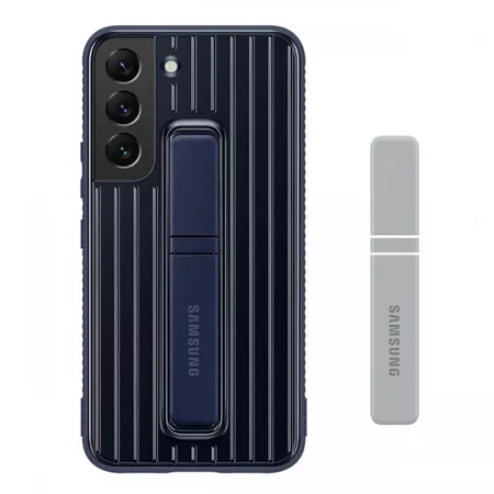 Samsung Protective Standing Cover case for Galaxy S22 - navy blue