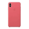 Apple iPhone XS Max Leather Case - Pink (Peony Pink)