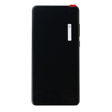 LCD display with frame and battery for Huawei P30 - black