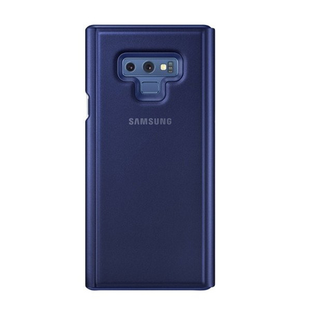 Etui na telefon Samsung Galaxy Note 9 Clear View Standing Cover - niebieskie [OUTLET]