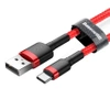 USB-A to USB-C Baseus Cafule 3A cable - red 0.5 m 