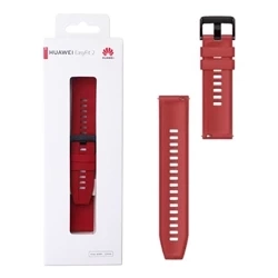 Strap for Huawei Watch GT2 Pro/ Watch 3 Active/ Watch 3 Classic/ Watch 3 Pro Classic/ Watch 3 Pro Elite 22mm Easy Fit - red