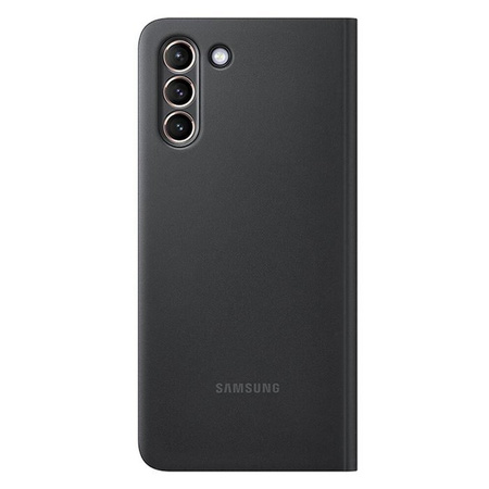 Etui Samsung Galaxy S21 Plus Smart Clear View Cover - czarne 