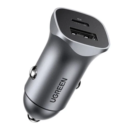 Ugreen CD293 3-Port Fast Car Charger - 130W