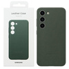 Samsung Galaxy S23 Leather Phone Case - green