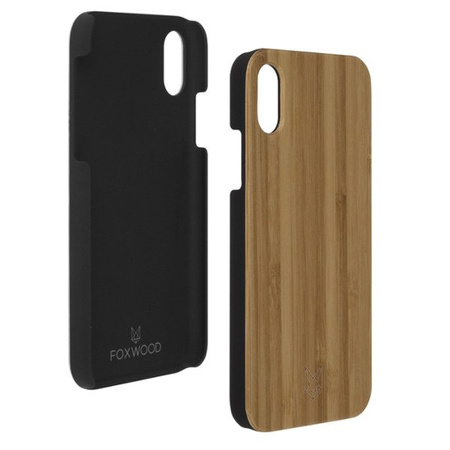 Apple iPhone X/ XS Foxwood Hardshell Case FWIP8HSBAM - bamboo