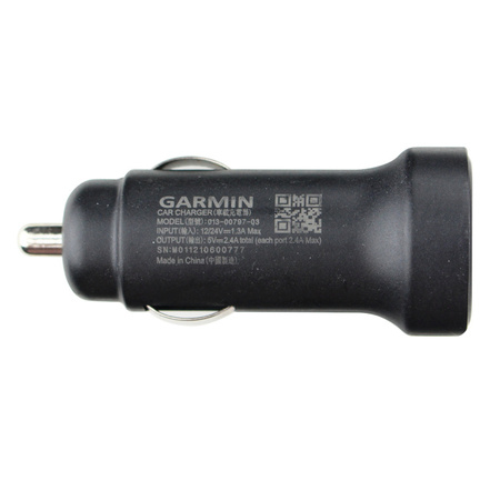 Garmin car charger 2.4 A - black