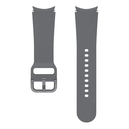 Silicone strap for Samsung Galaxy Watch 4/ 4 Classic/ 5/ 5 Pro/ 6/ 6 Classic Sport Band 20 mm M/L - Gray (Gray)