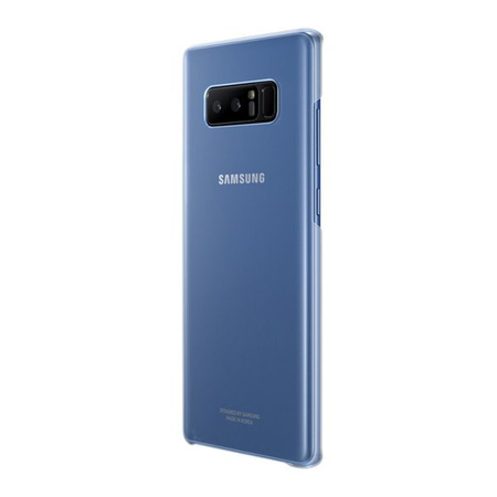 Etui na telefon Samsung Galaxy Note 8 Clear Cover - niebieskie (Deep Blue)