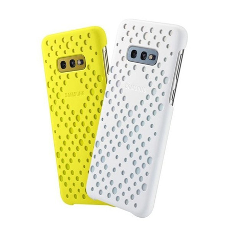 Samsung Galaxy S10e Pattern Cover phone case - yellow and white