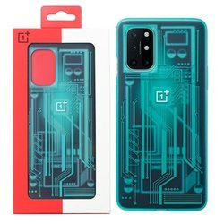 OnePlus 8T etui Quantum Bumper Case 5431100178 - cyjanowe (Cyborg Cyjan)