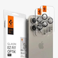 Tempered camera glass for Apple iPhone 15 Pro/ 15 Pro Max/ 16 Spigen Glas.TR EZ FIT OPTIK Pro 2 pieces