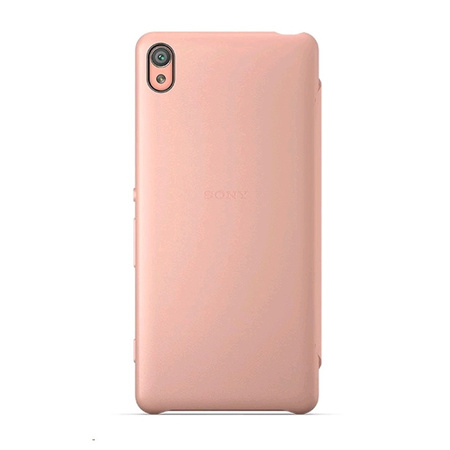 Sony Xperia XA Style Cover Flip SCR54 - Pink (Rose Gold)