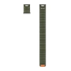 Strap for Samsung Galaxy Watch 4/ 4 Classic/ 5/ 5 Pro/ 6/ 6 Classic/ 7 Fabric Band One Click 20 mm S/M - Green (Khaki)