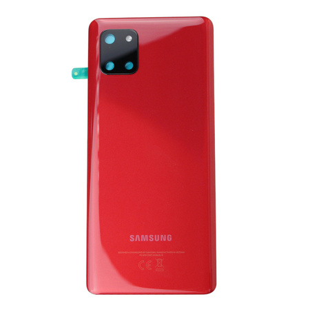 Samsung Galaxy Note 10 Lite klapka baterii - czerwona (Aura Red)