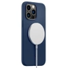 Silicone case for Apple iPhone 14 Pro Max Spigen Silicone Fit MagSafe - navy blue (Navy Blue)