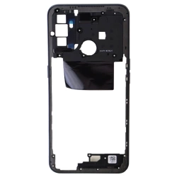 Body, side frame for Oppo A53 original - black (Electric Black)