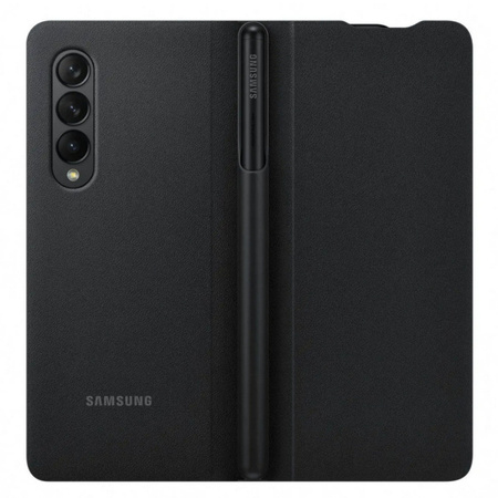 Samsung Galaxy Z Fold3 5G case Flip Cover with Pen EF-FF92PCBEGEE - black