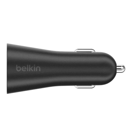 Belkin dual port car charger with Lightning cable for iPhone/ iPad - 24W