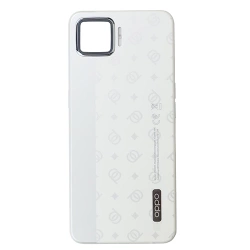 Battery flap for Oppo A73 4G original - silver (Classic Silver)