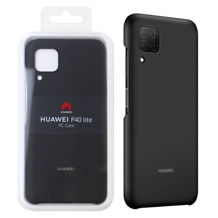 Huawei P40 Lite plastic PC Case 51993929 - black