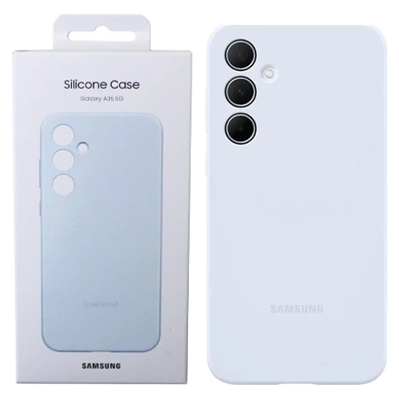 Samsung Galaxy A35 5G Silicone Phone Case - blue