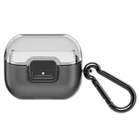 Clip case with carabiner for Samsung Galaxy Buds3/ Buds3 Pro Clip Case - transparent