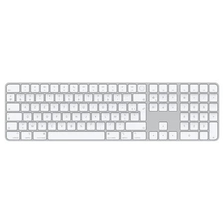 Apple Magic Keyboard with Touch ID and Numeric Keypad (French layout) - white