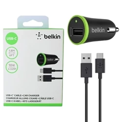 Belkin Car Charger + USB-C cable - 10W