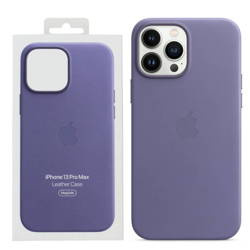 Apple iPhone 13 Pro Max Leather Case MagSafe MM1P3ZM/A - purple (Wisteria)