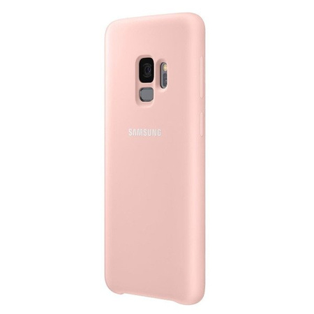 Silicone case for Samsung Galaxy S9 phone - pink