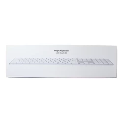 Apple Magic Keyboard with Touch ID and Numeric Keypad (Portuguese layout) - white