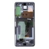 LCD display with frame for Samsung Galaxy S20 Plus - gray (Cosmic Gray)