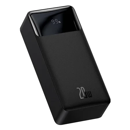 Powerbank Baseus Bipow Digital Display 30000 mAh 20W - black