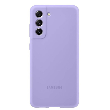 Samsung Galaxy S21 FE 5G etui Silicone Cover EF-PG990TVEGWW - lawendowe