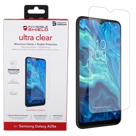 Protective film for Samsung Galaxy A20e Zagg Ultra Clear