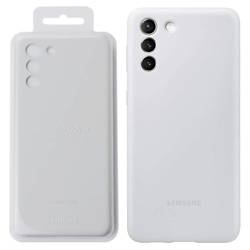 Samsung Galaxy S21 Plus/ S21 Plus 5G etui Silicone Cover EF-PG996TJEGWW - szare (Light Gray)