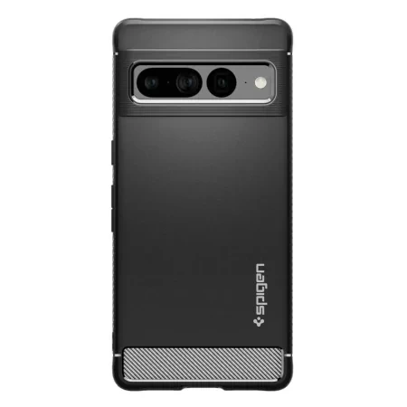 Spigen Rugged Armor Case for Google Pixel 7 Pro - Black (Matte Black)