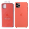 Apple iPhone 11 Pro Max Silicone Case - Orange (Clementine)